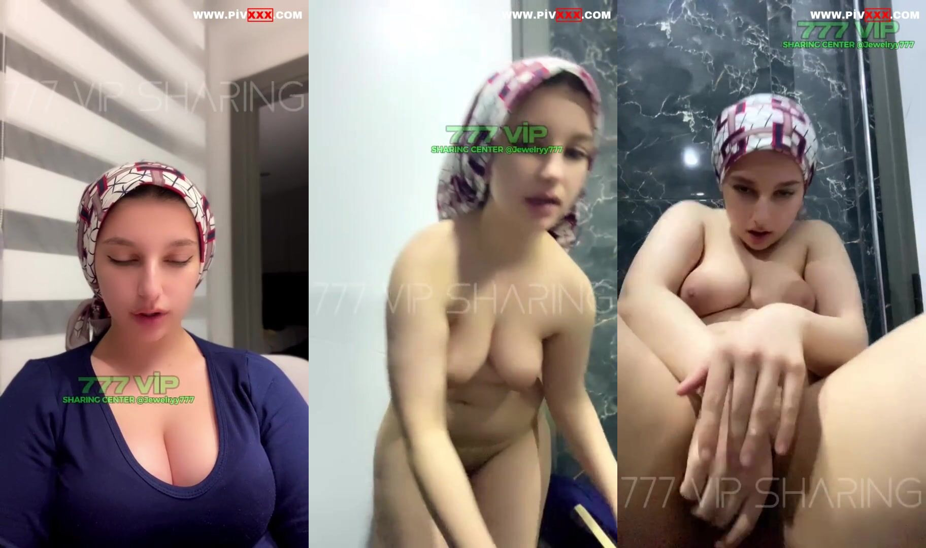 Türbanlı lina tango her yerini gösterdi İfşa Videoları