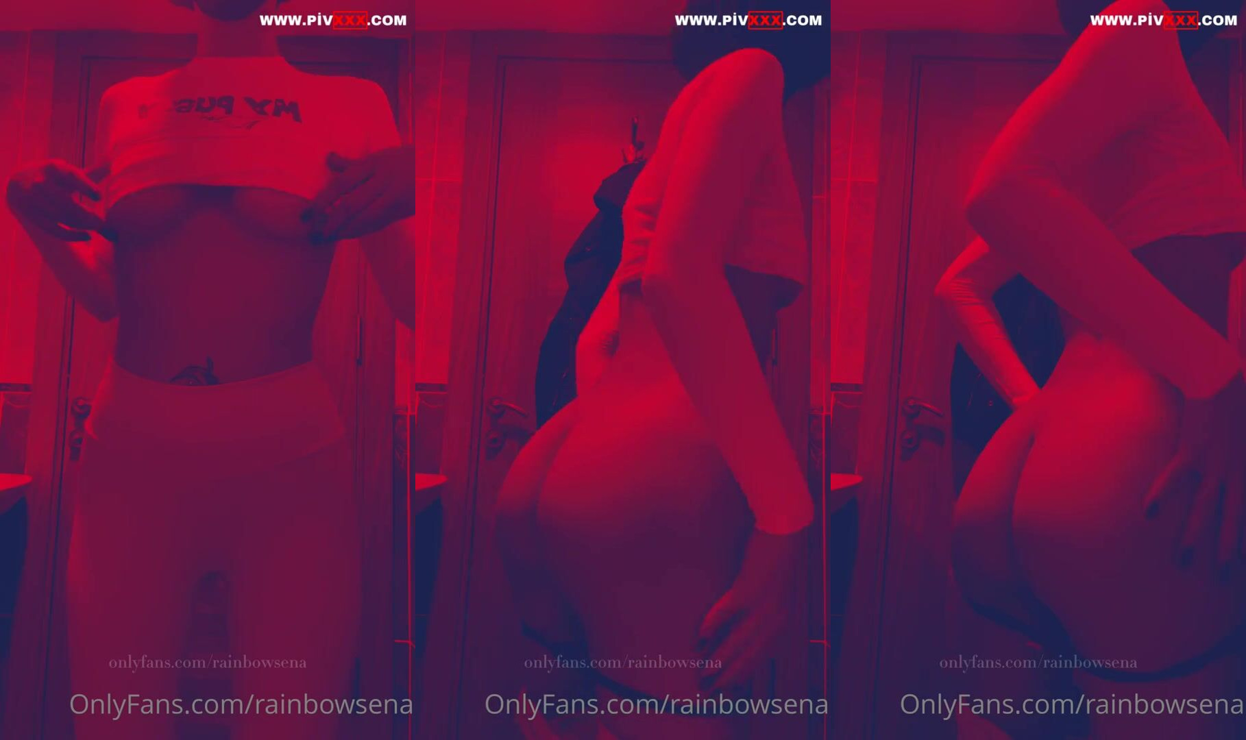 Dışarıda olmazsa olmazım – rainbow sena İfşa Videoları
