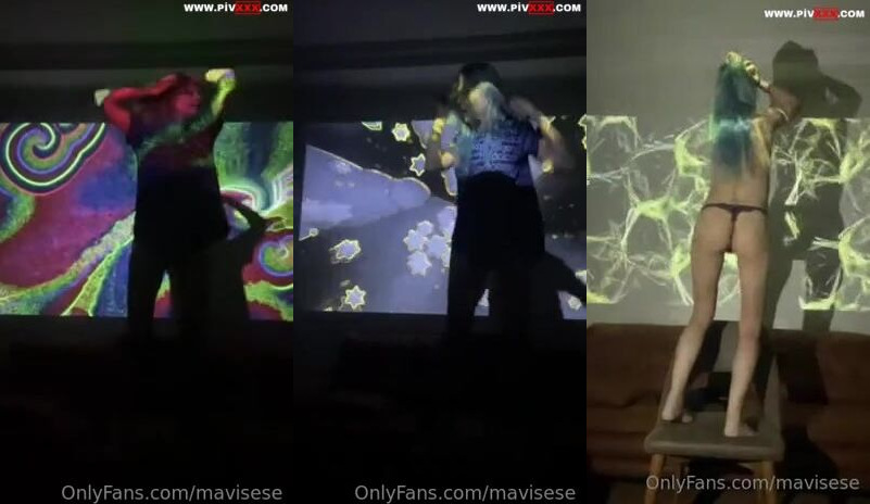 Striptiz dansı – mavi sese İfşa Videoları