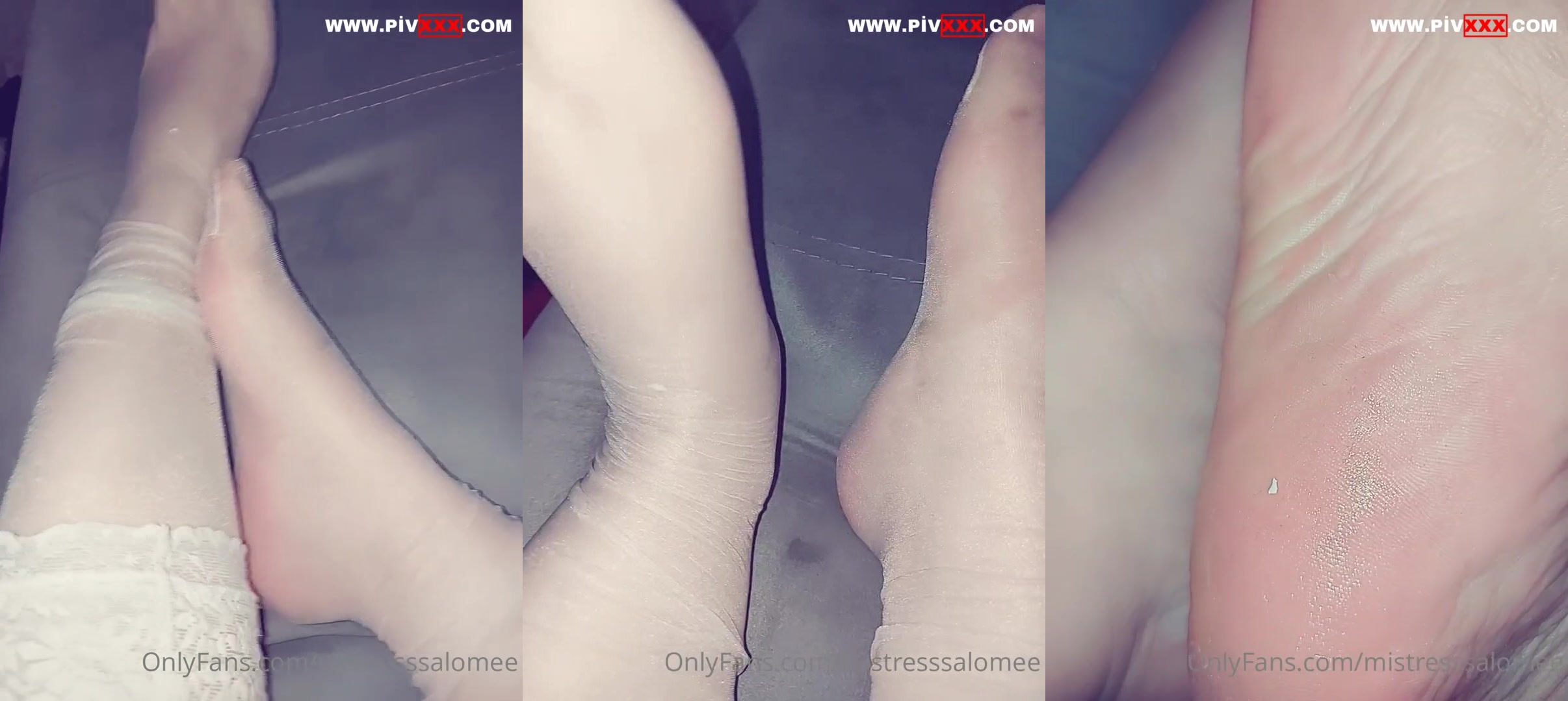 Beyaz ince çoraplarımdaki tükürükle kapışın hemen • queen salome İfşa Videoları