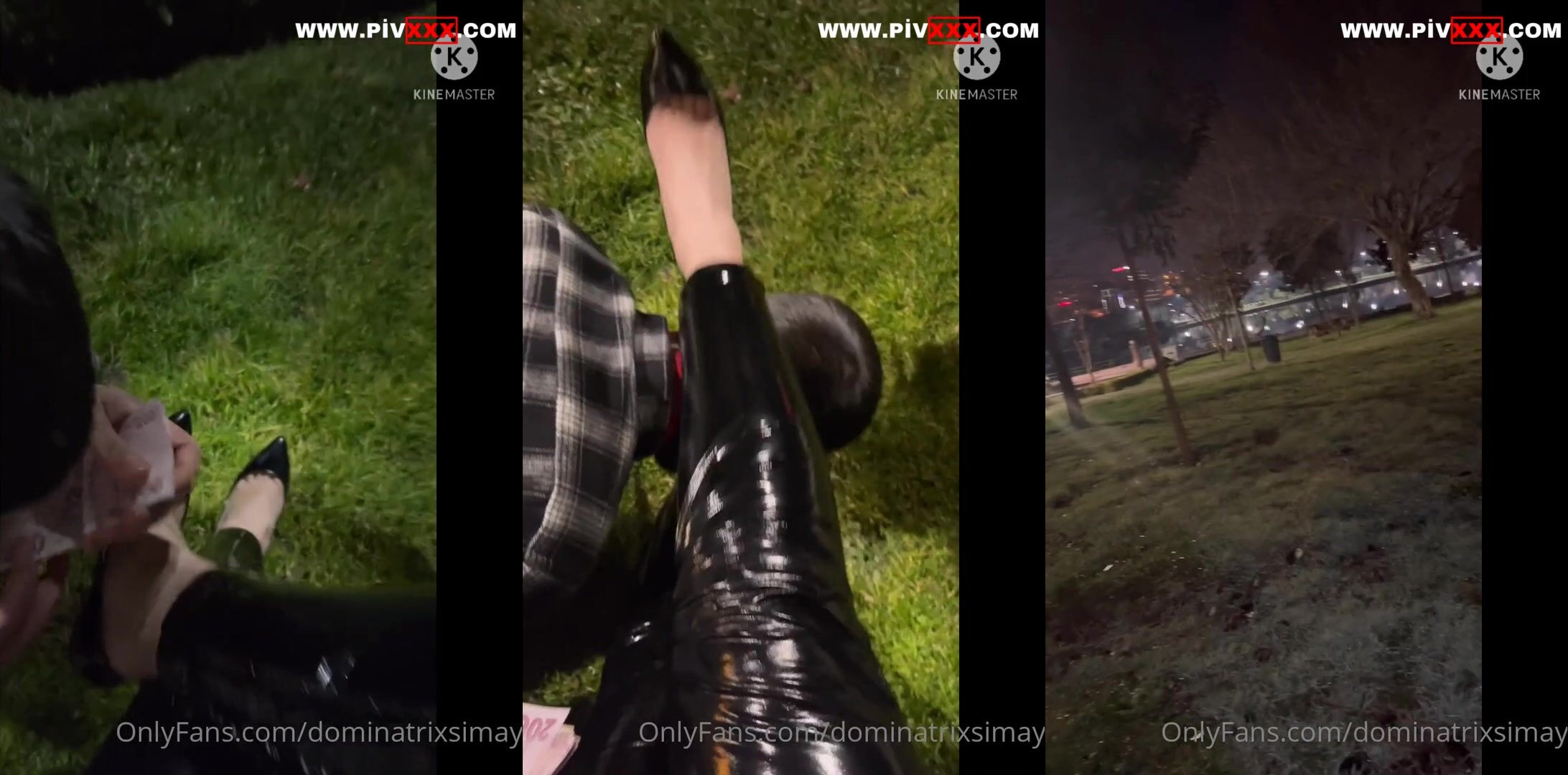 Çimenlikte foot fetish • dominatrix simay İfşa Videoları
