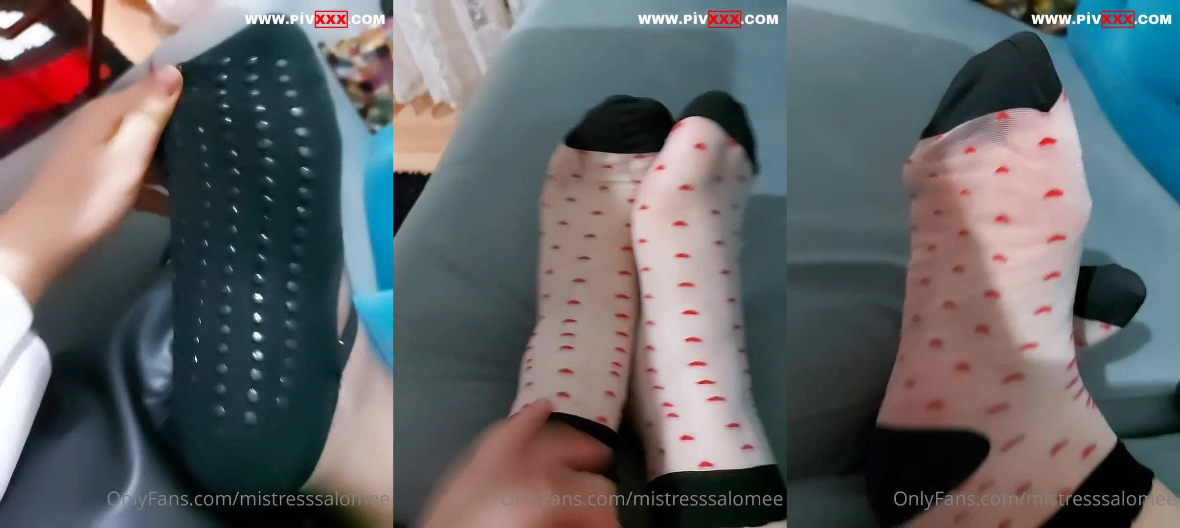 Tatlış çoraplarımla verdiğim emri yerine getir ! • queen salome İfşa Videoları