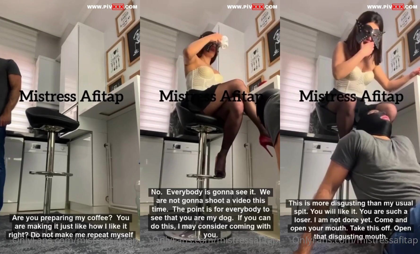 Kedinin fareyle oynadığı gibi oynayacağım seninle !! • mistress afitap İfşa Videoları