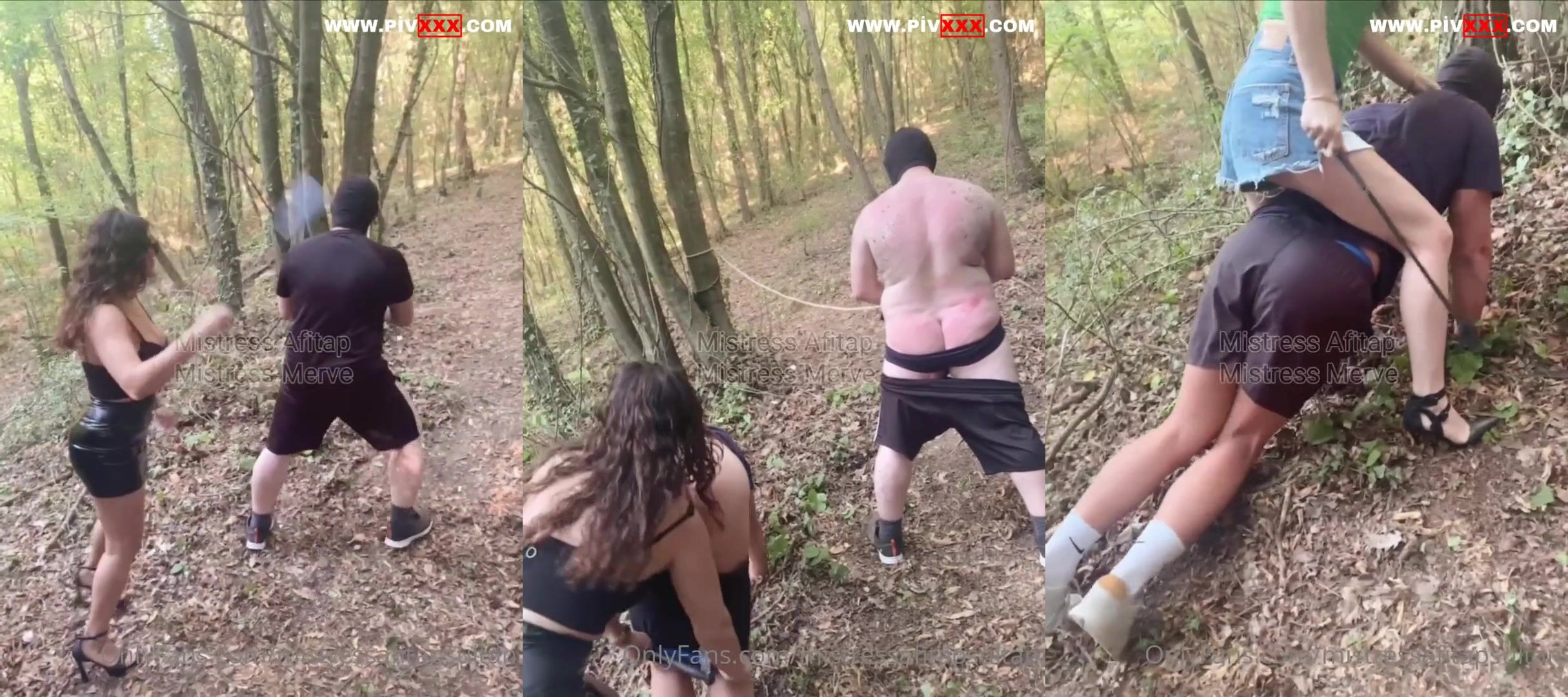 Spanking time at the forest • mistress afitap İfşa Videoları