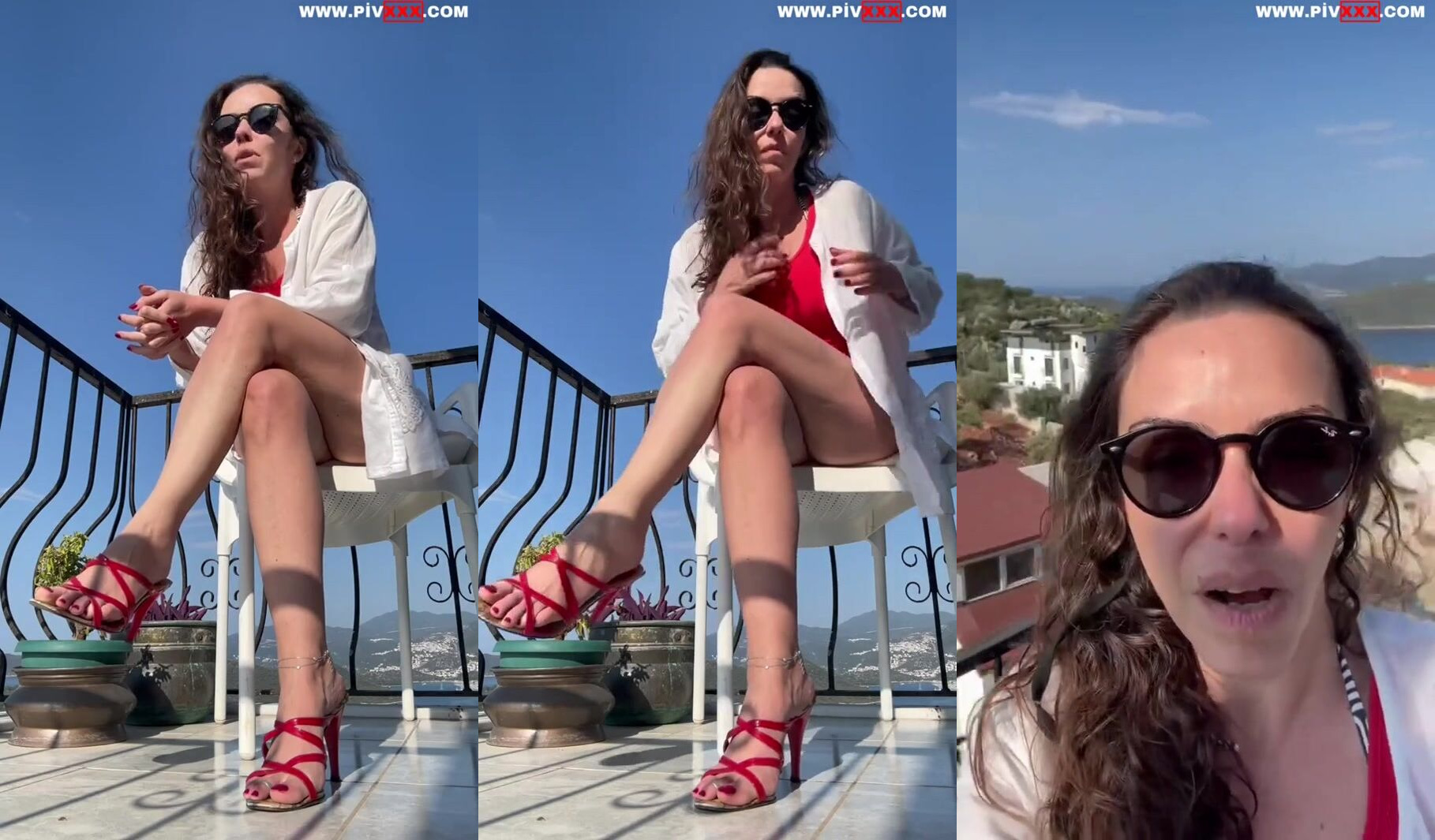 Kaş’tan kırmızılarla merhaba • karolin fişekçi İfşa Videoları