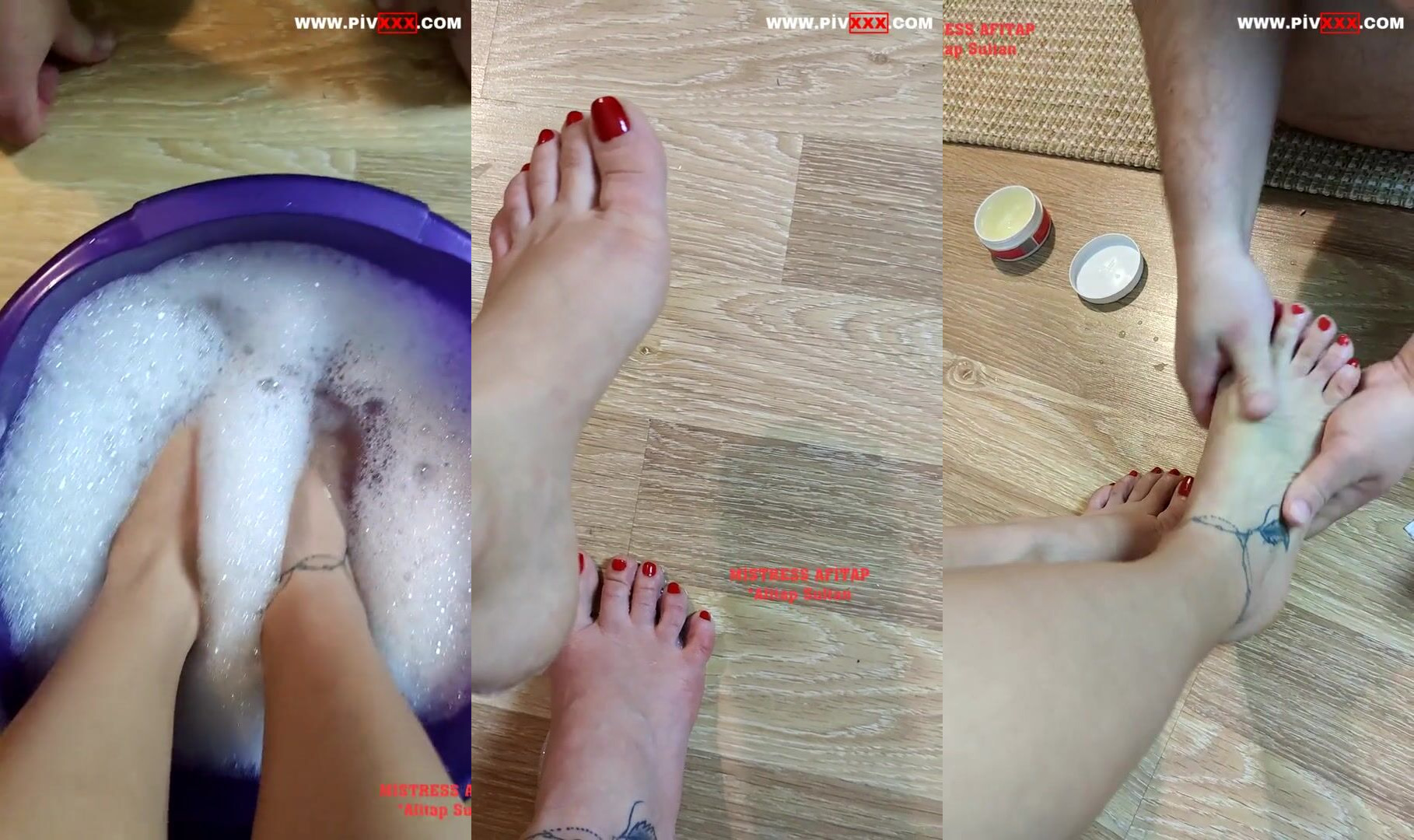 Ayaklarimi yikayan sersem kadar şansli olabi̇li̇rsi̇n sen de • mistress afitap İfşa Videoları