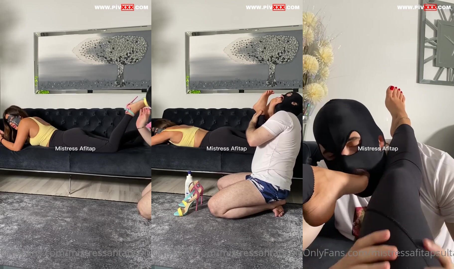 Ne kadar güzel masaj yaparsan o kadar çok ayakları yalayabilirsin • mistress afitap İfşa Videoları