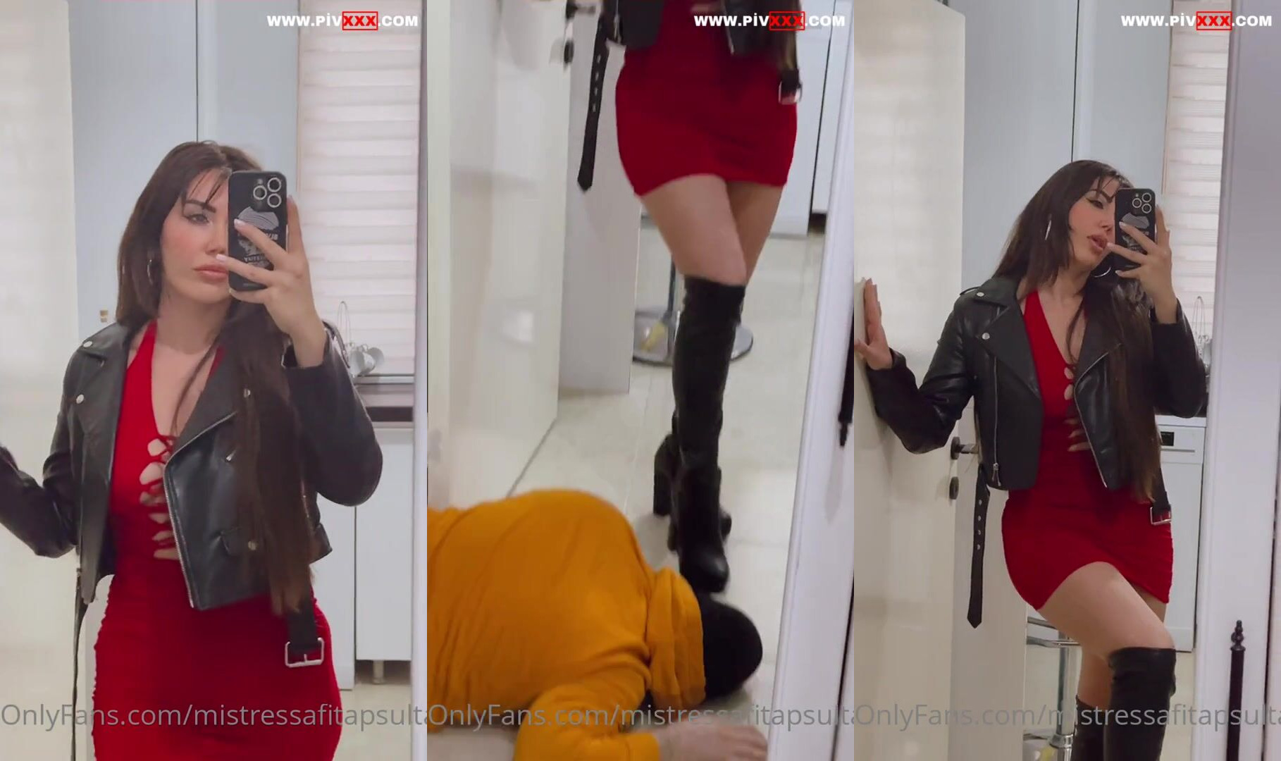 Öyle ayaklarımın dibinde kalacaksın! • mistress afitap İfşa Videoları