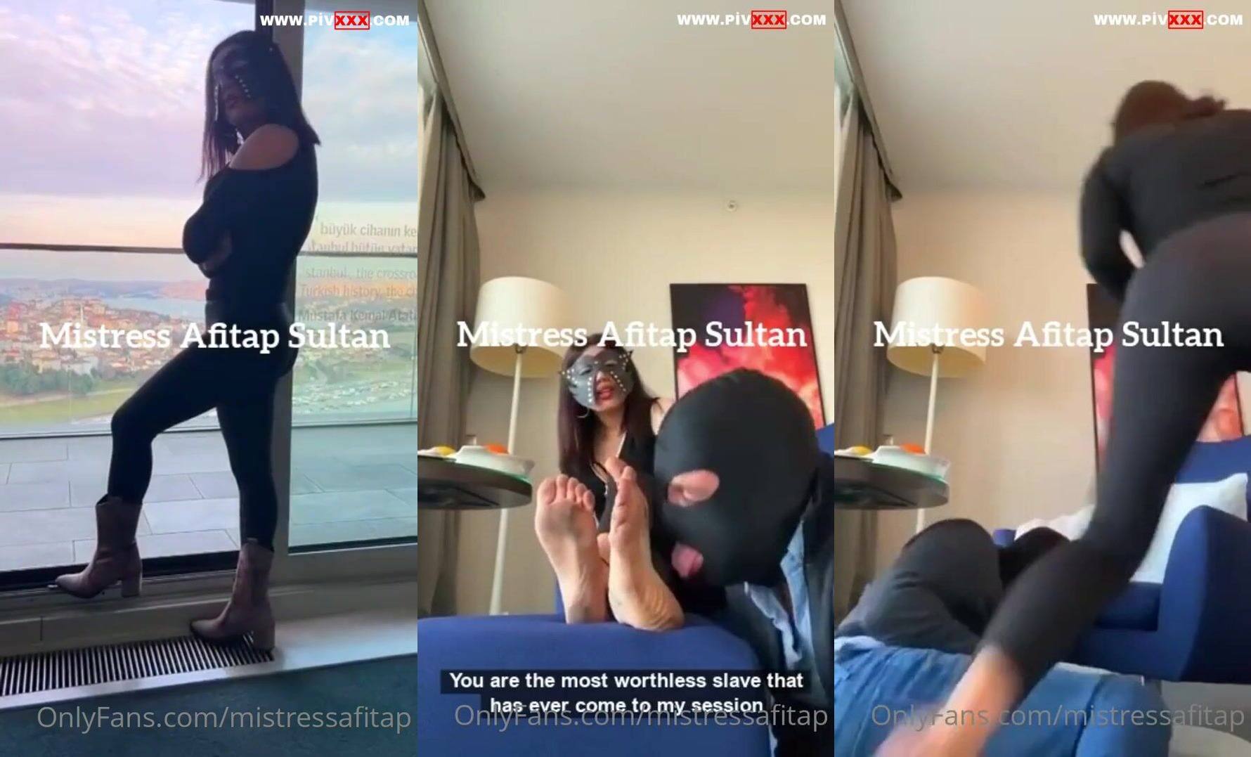 Bu video için söylenebilecek tek şey.. aşağilanmanin di̇bi̇ !!! • mistress afitap İfşa Videoları