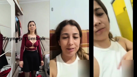 Zeynep Tümbek'in wp alınan özel içerikler Pembe Şortlu Azgın Mastürbasyon Videosu ve Göğüs