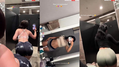 İmahu Kesitleri Tek Part Kalça Şovu ve Banyo Selfieleri