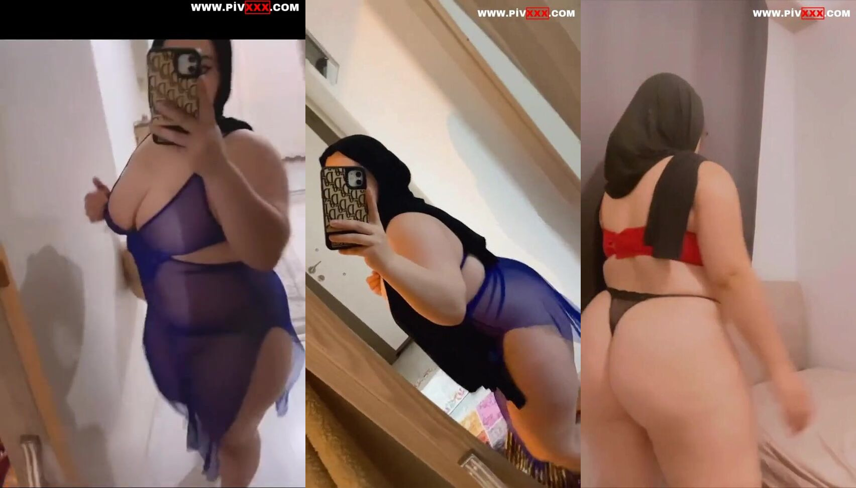 Türbanlı hazal kılınç şeffaf elbisede vücudunu gösterip açıyor İfşa Videoları