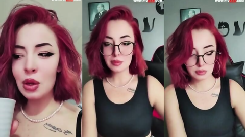 Madam Naz Kırmızı Saçlarıyla Sabah Webcam'de