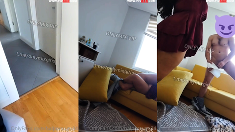 Bal Porsuğu Sarı Koltuk Üstünde Sikiş