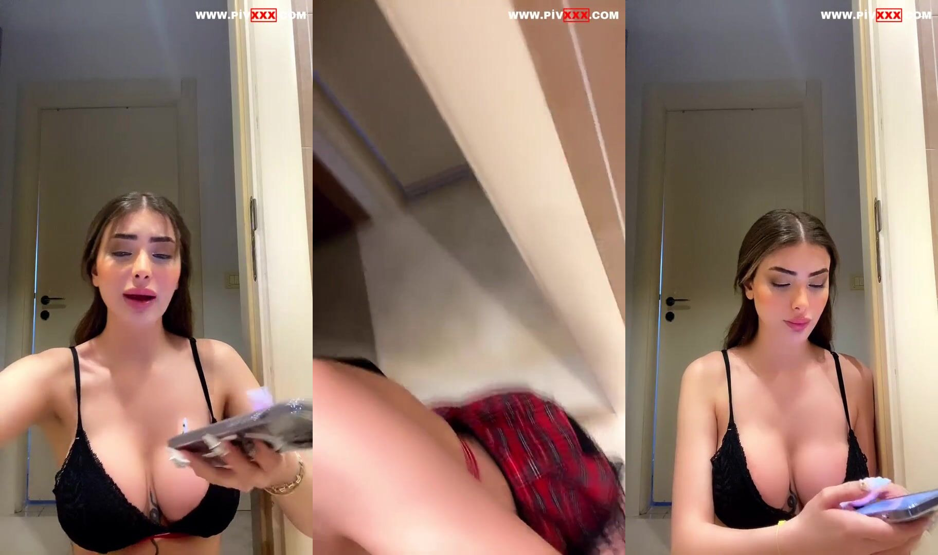 Celine tango banyoda göğüslerini okşuyor parmak yalıyor İfşa Videoları