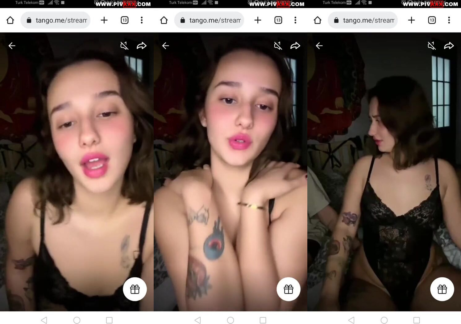 Naz elbir tango siyah iç çamaşırıyla poz veriyor İfşa Videoları