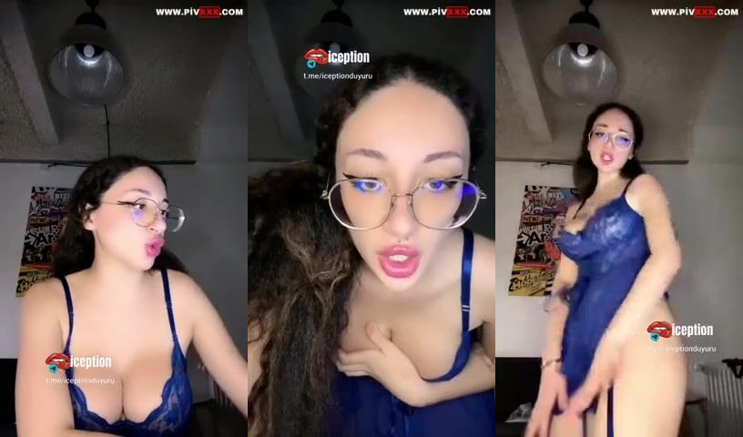 Tango ayla mavi donunda azgınca kıvırtıyor İfşa Videoları