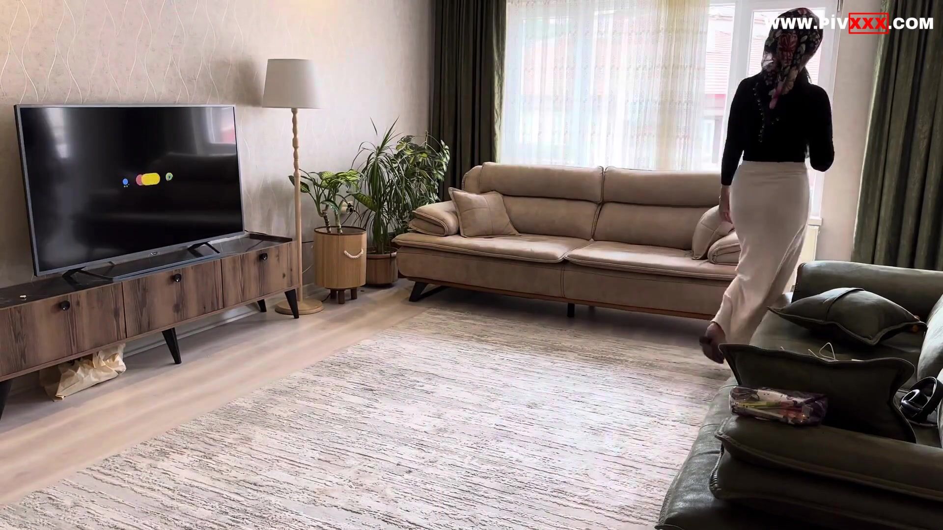Türbanlı fatma evde her telden azgınca takılıyor İfşa Videoları