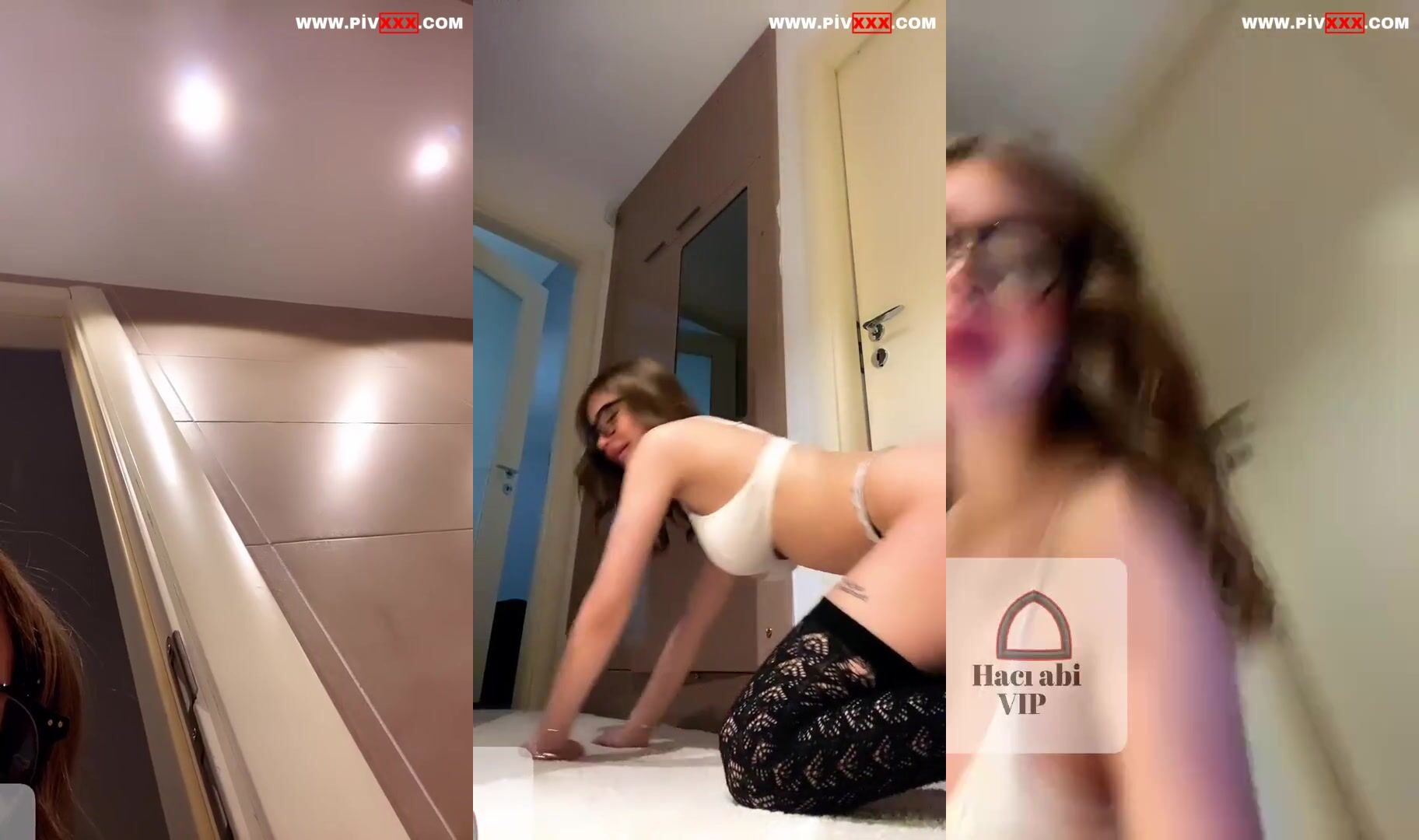 Celine tango transparan i̇ç çamaşırıyla şov yapıyor İfşa Videoları