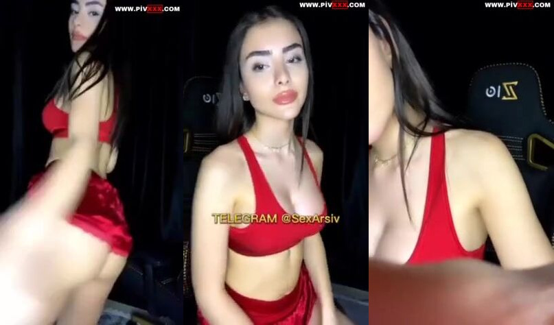 Celine tango kırmızı tanga yayında azdırıyor İfşa Videoları