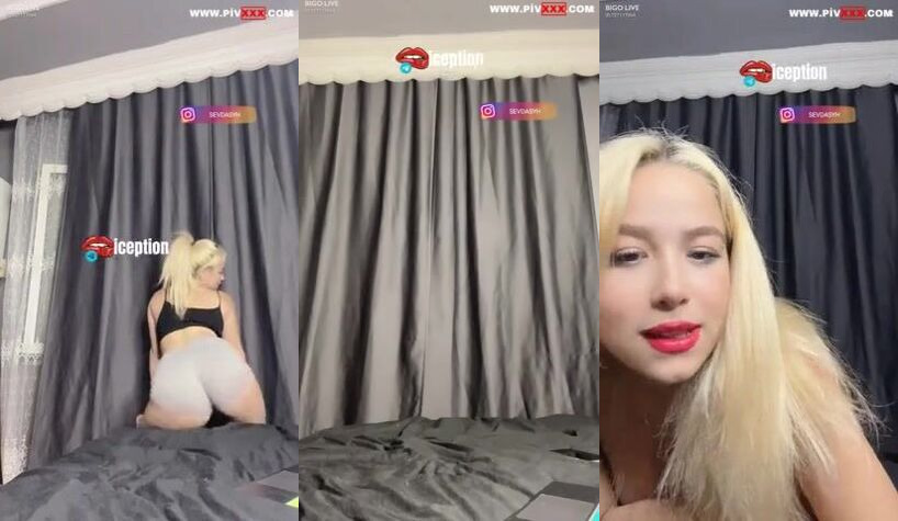 Sevdashy yayında kısa şortunu giymiş domalarak azdırıyor İfşa Videoları