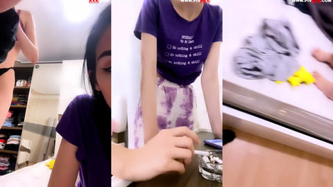 Tango Derya lez arkadaşıyla amını açıp parmaklıyor