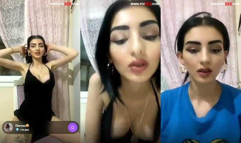 Tango derya dekoltesini açıp seksi pozlar veriyor İfşa Videoları