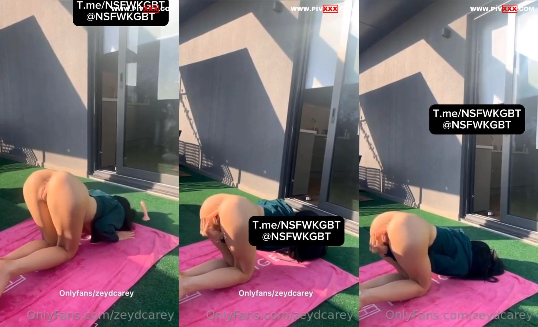 Zeydcarey alya vural balkonda kalçalarını sergiliyor İfşa Videoları