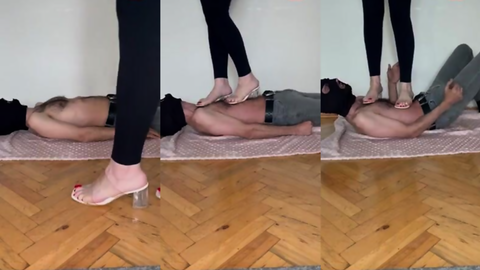 Hard throat trample