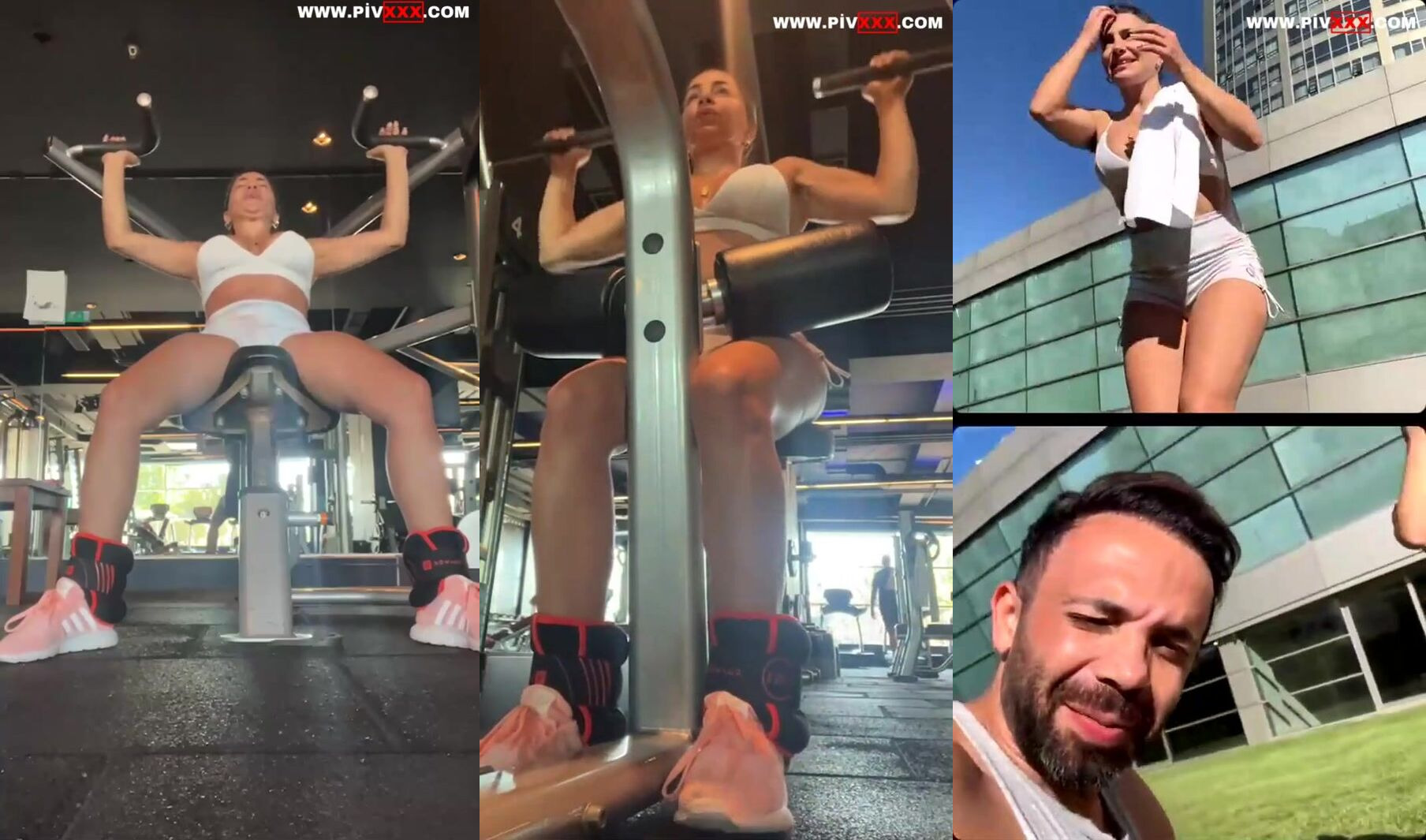 Serpil cansız spor salonunda esneme hareketleriyle azdırıyor İfşa Videoları