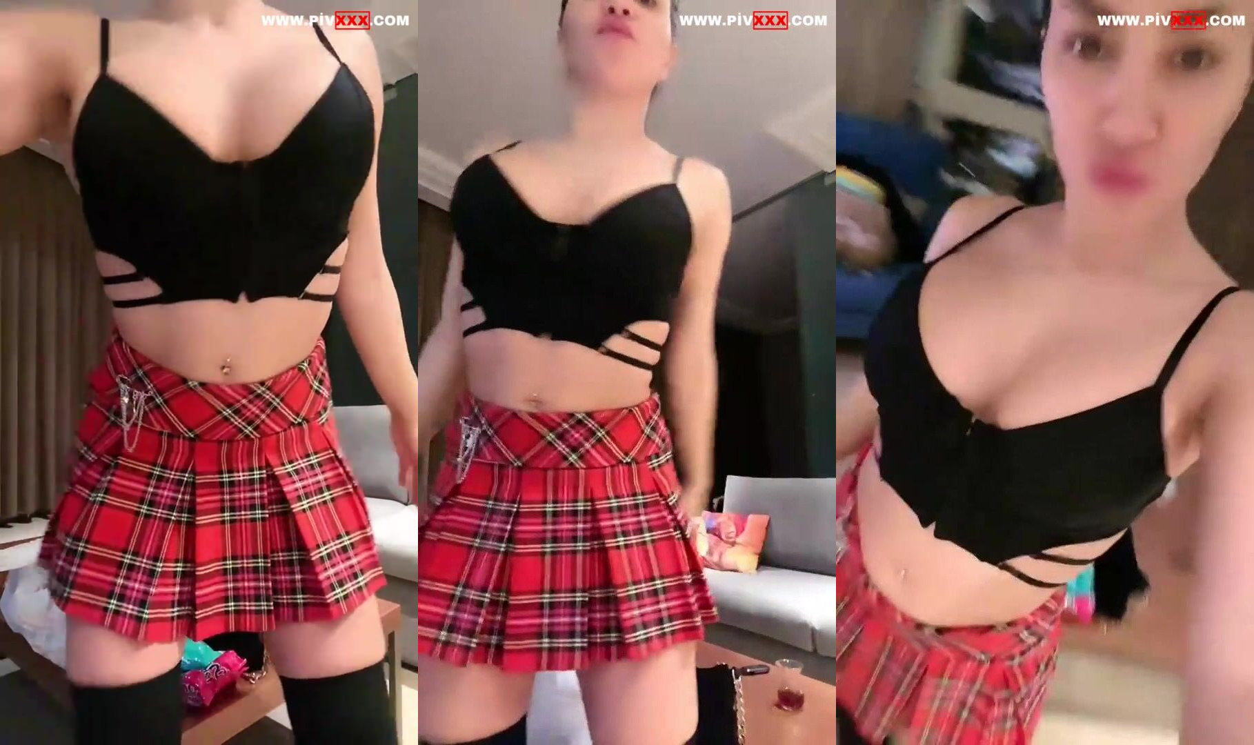 Serpil cansız mini etekle webcamde kuduruyor İfşa Videoları