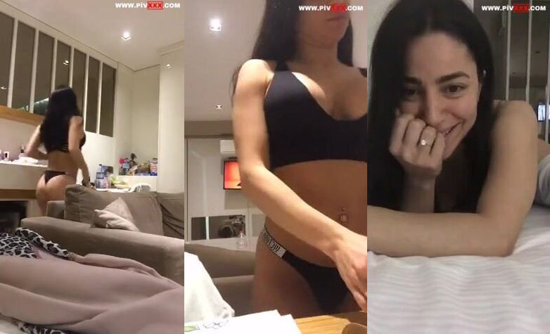 Serpil cansız tangasıyla kalçasını sallıyor İfşa Videoları