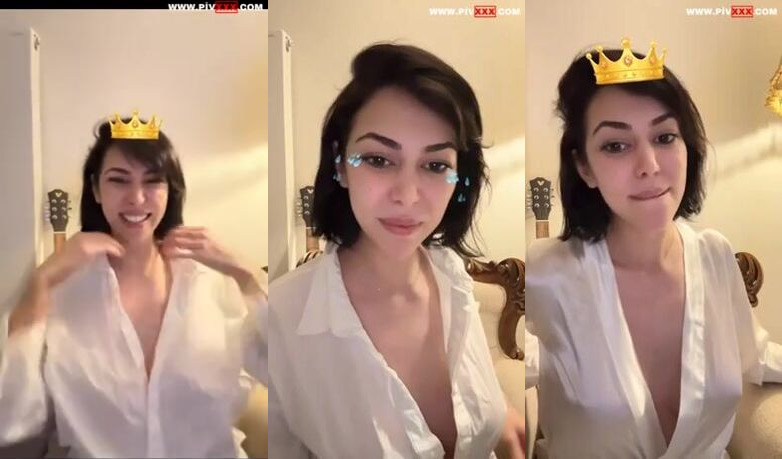Şeydanur tunç webcamde gömleğini açıp adamı azdırıyor İfşa Videoları