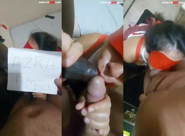 Azra cuckold blindfold İfşa Videoları
