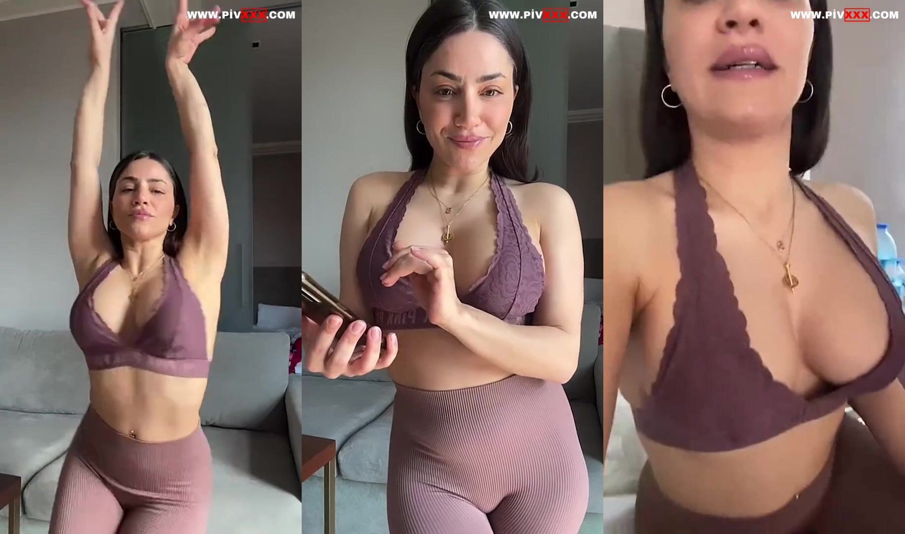 Serpil cansız pembe tangada kalçalarını sallıyor İfşa Videoları