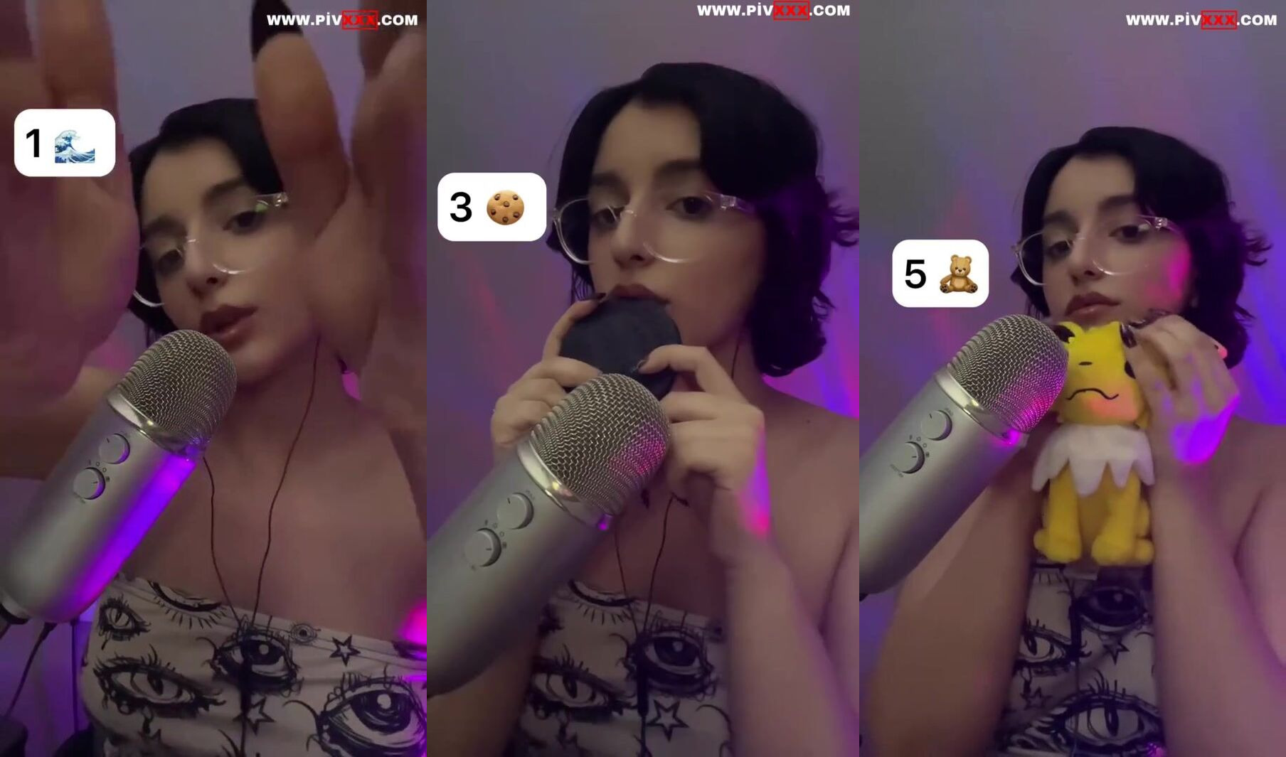 Senadeska asmr mikrofonu yalayıp emiyor pikachu ile İfşa Videoları