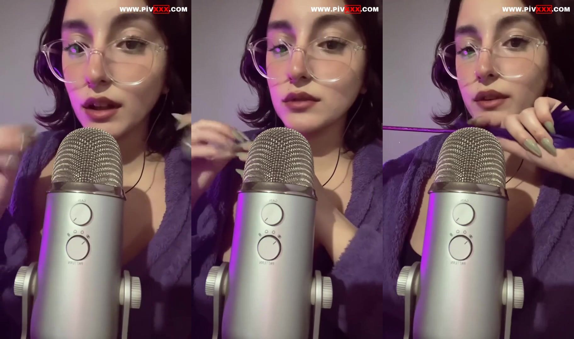 Senadeska asmr mikrofonu yalayarak azdırıyor İfşa Videoları