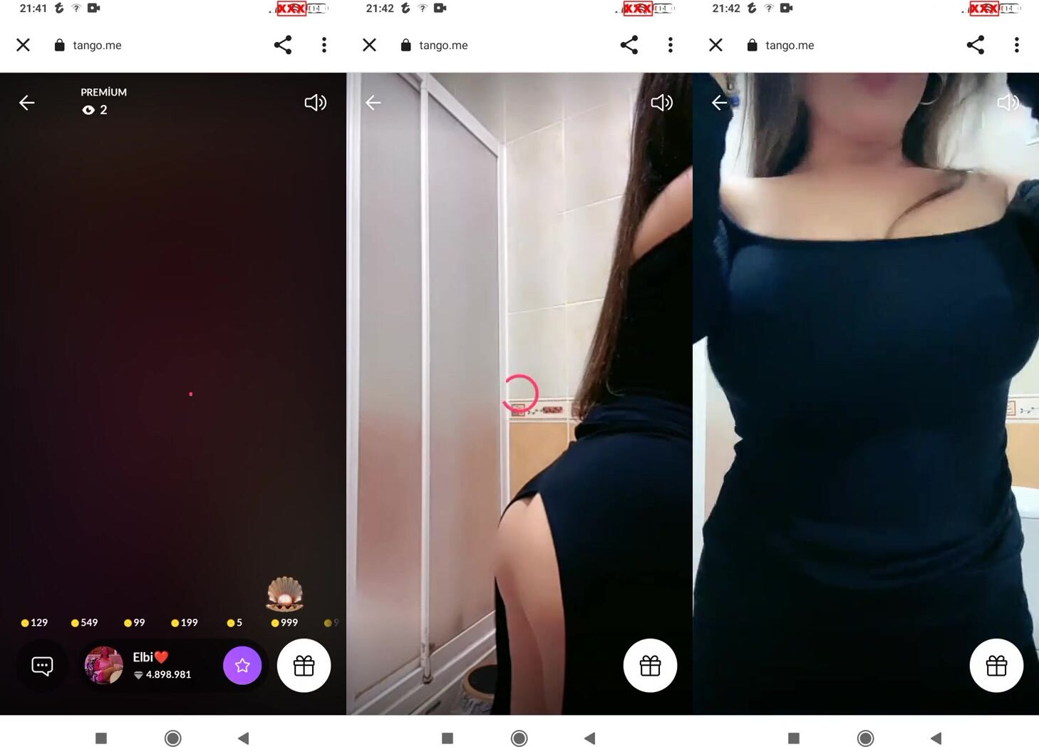 Ayşe elbi tangoda memelerini ve kalçalarını gösteriyor İfşa Videoları
