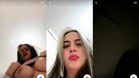 ayşe elbi tango'da memelerini açıp poz veriyor