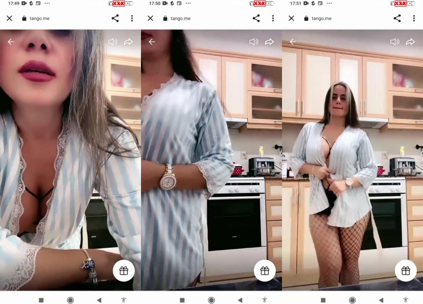 Ayşe elbi tangoda memelerini açıp kalçalarını gösteriyor İfşa Videoları