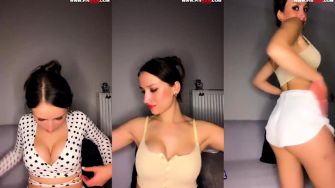 eylül deniz tango götünü sallayıp memelerini açıyor
