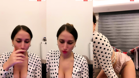 eylül deniz tango memelerini açıp kalçalarını gösteriyor