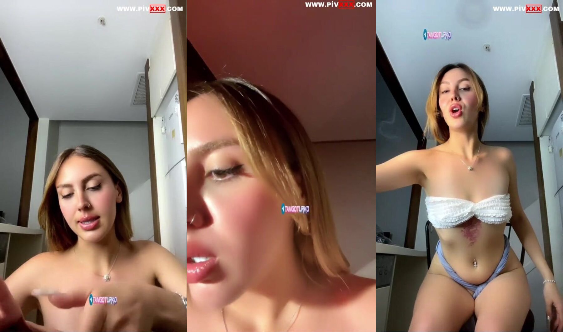 Semfunny tangoda soyunup amını parmaklıyor İfşa Videoları