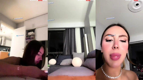 semfunny tango yayınında amını açıp parmaklıyor