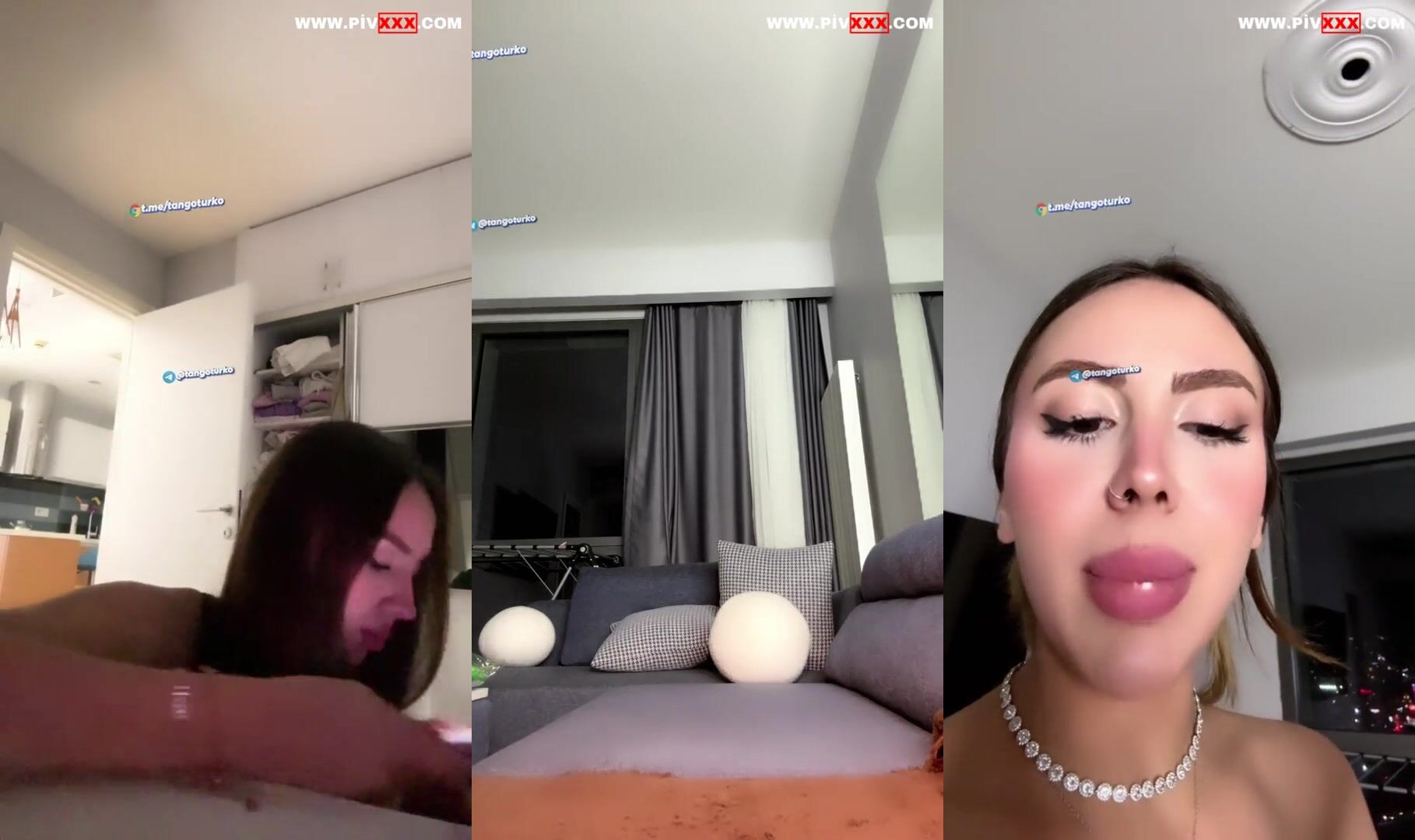 Semfunny tango yayınında amını açıp parmaklıyor İfşa Videoları