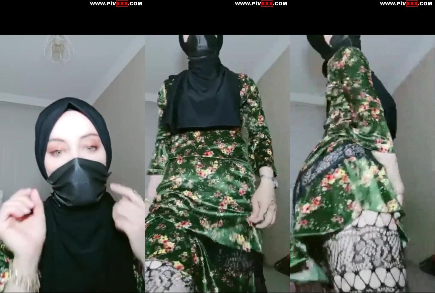 Türbanlı boncuk tangoda götünü açıp kalçalarını sallıyor İfşa Videoları
