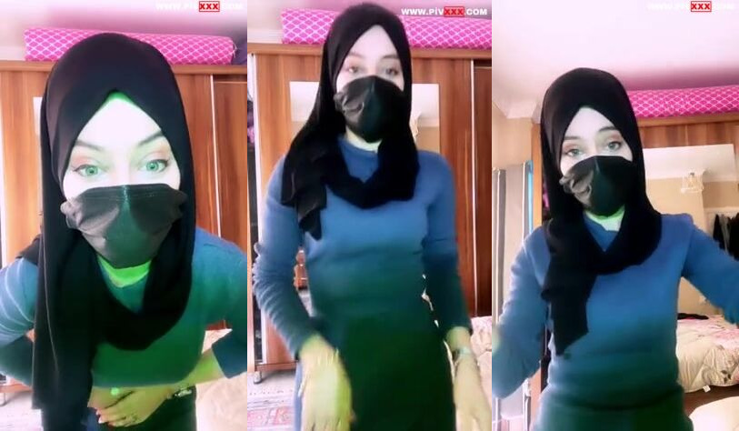 Türbanlı boncuk tangoda dans edip kalçalarını gösteriyor İfşa Videoları