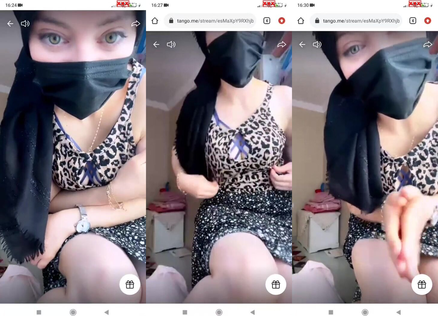 Türbanlı boncuk tango İfşa Videoları