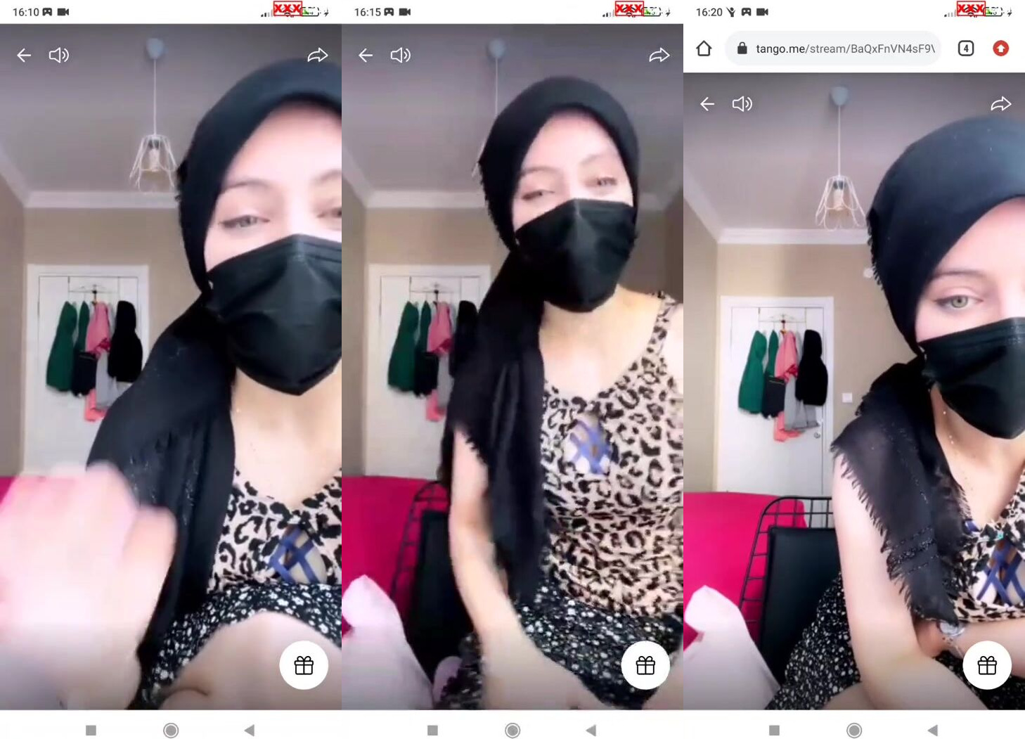 Türbanlı boncuk tango İfşa Videoları