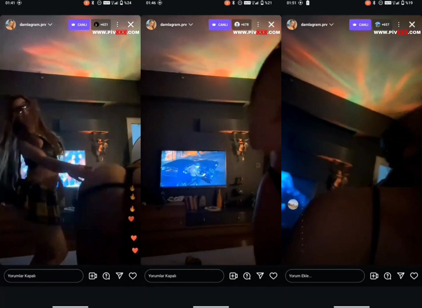 Damlagram yayın İfşa Videoları
